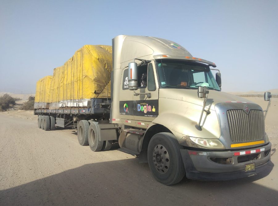 Transporte de carga para el sector agroindustrial